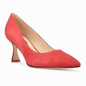 Nine West Workin Pointy Toe Pumps - Red - Ireland (VZ2631584)